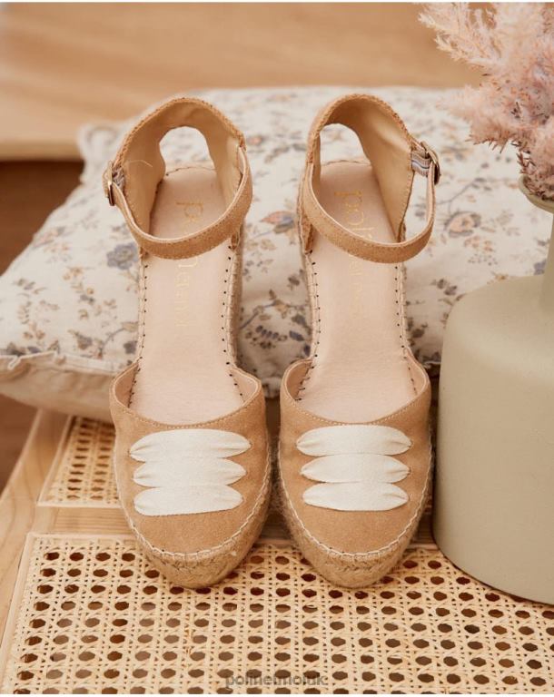 Footwear Polin et moi Peasant Espadrille Arlene camel J4DB6463