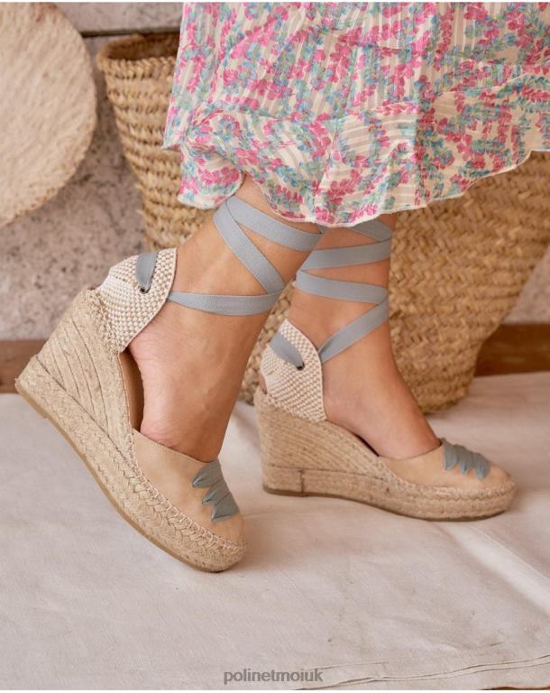 Footwear Polin et moi Peasant Espadrille Penny Beige J4DB6444