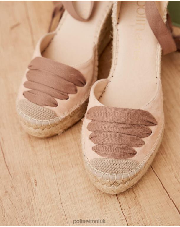 Footwear Polin et moi Peasant Espadrille Penny Nude J4DB6498