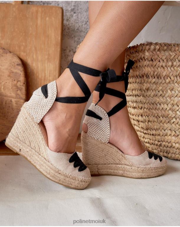 Footwear Polin et moi Peasant Espadrille Penny Raw J4DB6442