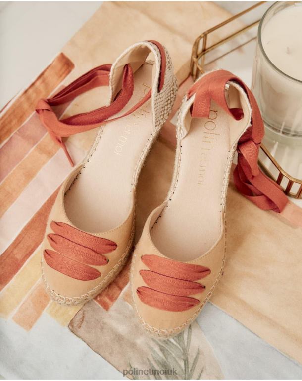 Footwear Polin et moi Peasant Espadrille Penny camel J4DB6432