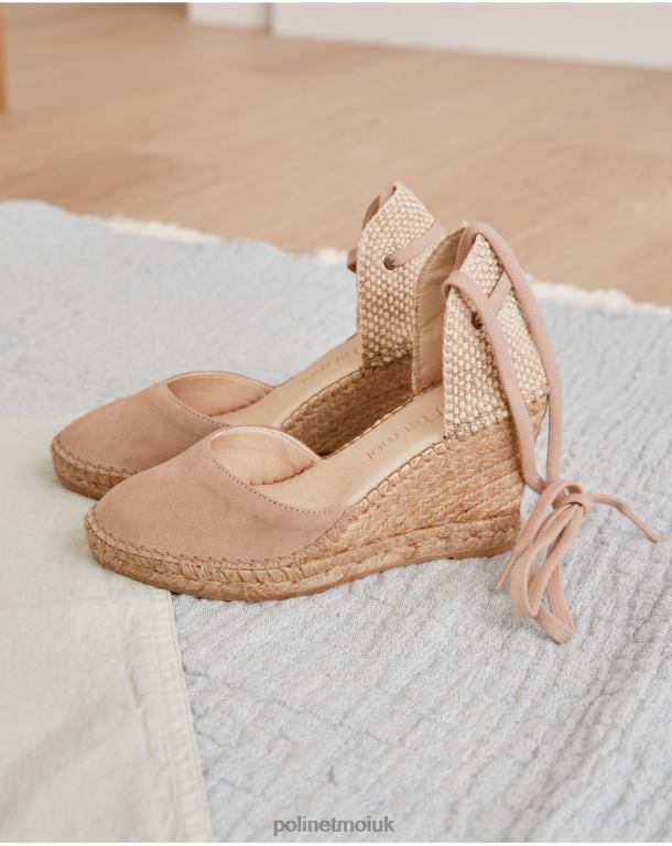 Footwear Polin et moi Round Espadrille Ellen Nude J4DB6447
