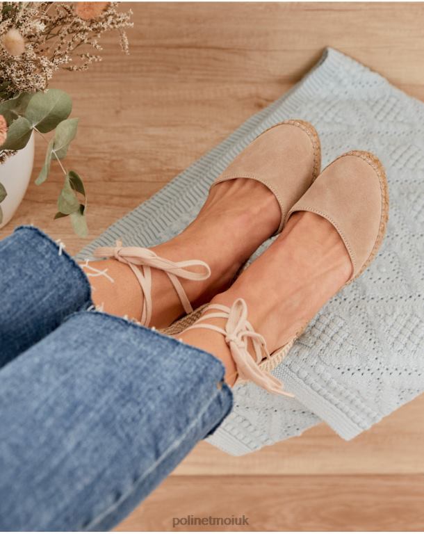 Footwear Polin et moi Round Espadrille Ellen Nude J4DB6447