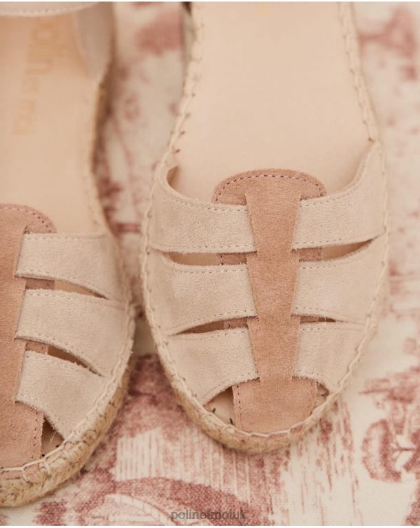 Footwear Polin et moi Crabeater Suede Minerva Nude J4DB6424