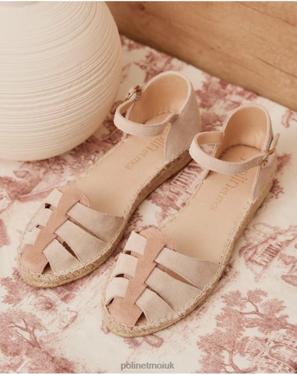 Footwear Polin et moi Crabeater Suede Minerva Nude J4DB6424