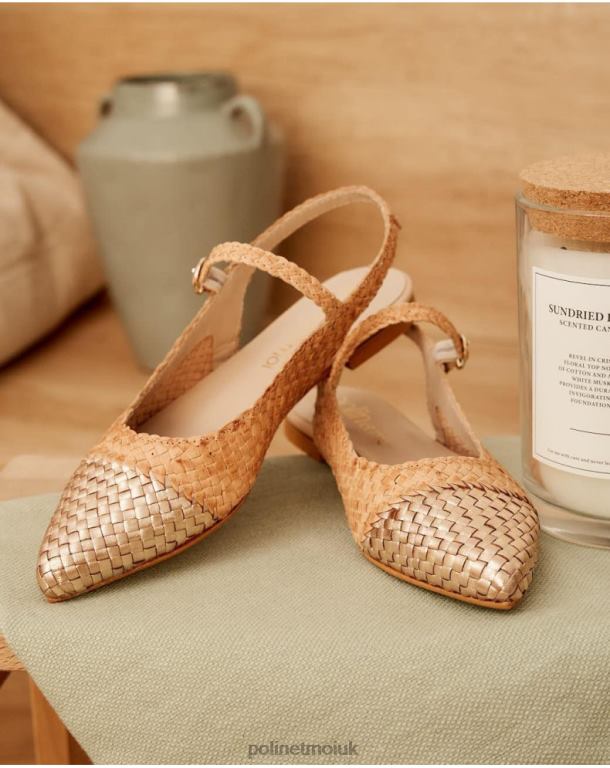 Footwear Polin et moi Mary Jane Punta Rigobertta Beige J4DB6416