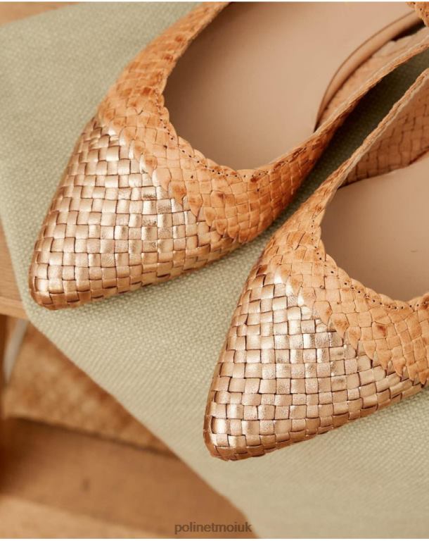 Footwear Polin et moi Mary Jane Punta Rigobertta Beige J4DB6416