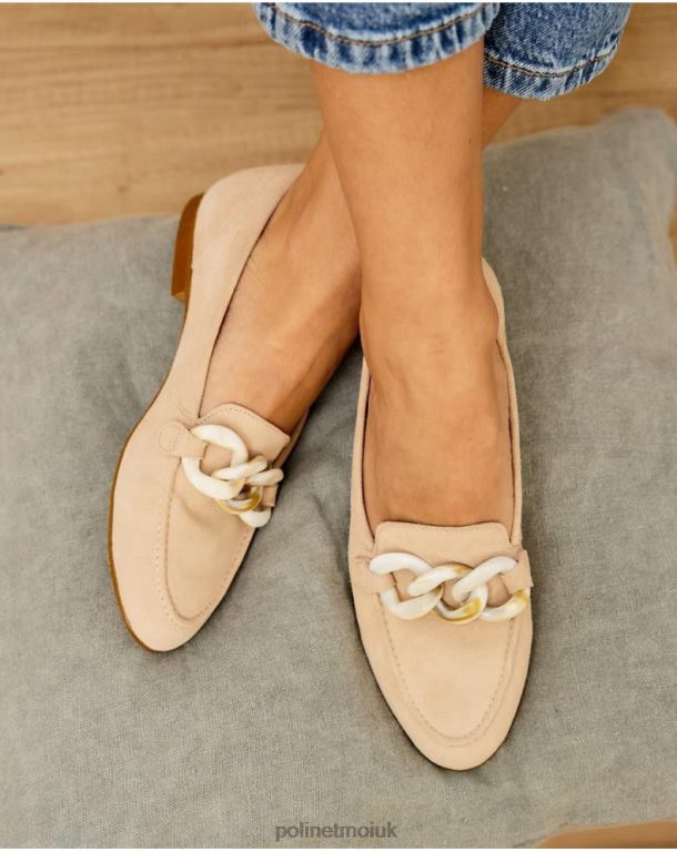 Footwear Polin et moi Moccasin Cadena Agustina Nude J4DB6502