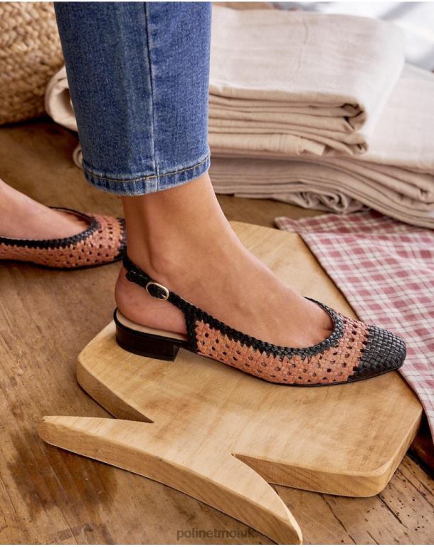 Footwear Polin et moi Undercut Bicolor Nabila Nude J4DB6465