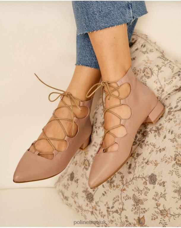 Footwear Polin et moi Merceditas Cordones Gregoria Nude J4DB6482