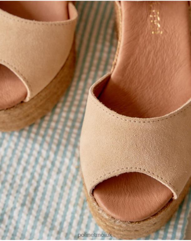Footwear Polin et moi Arina Platform Sandals Sand J4DB6410