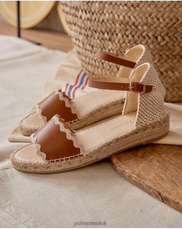 Footwear Polin et moi Sandal Ondas Anika Leather J4DB6455