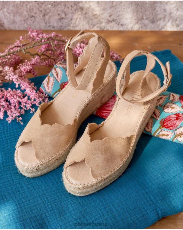 Footwear Polin et moi Sandal Ondas Maissa Taupe J4DB6420