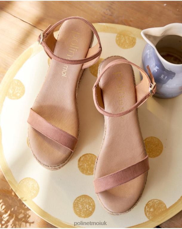 Footwear Polin et moi Sandal lined Hinga Rose J4DB6437
