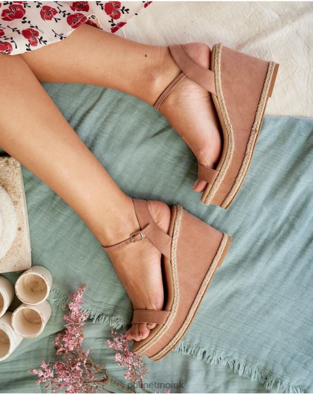 Footwear Polin et moi Sandal lined Hinga Rose J4DB6437