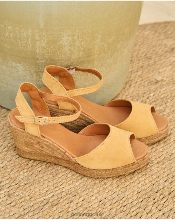 Footwear Polin et moi Sandals Wedge Kira ochre J4DB6491